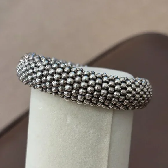 Lagos Signature Caviar Bracelet 15Mm - Picture 6 of 16